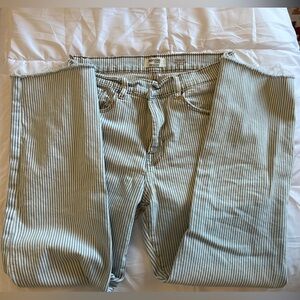 Kenzie mid rise striped jeans